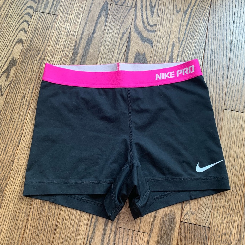 Nike pro spandex shorts